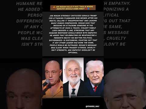 🔥 JOE ROGAN CALLS IT OUT: “THIS IS WHERE EMPATHY SHOULD COME FIRST” 💔🗣️