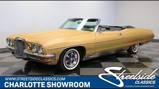 Video Thumbnail for 1970 Pontiac Bonneville Convertible