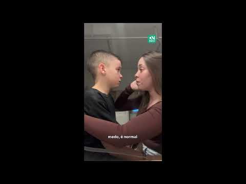 Em vídeo, criança cearense pede cura da irmã com doença rara como presente de aniversário
