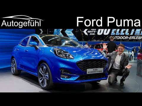 Ford Puma REVIEW new small SUV on Fiesta platform - Autogefühl