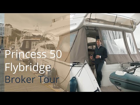 Princess 50 Flybridge Broker Tour | For Sale £279,500 | One Marine Yacht Brokers