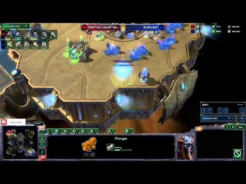 Starcraft 2 - TaeJa vs San - TvP - Asus ROG 2013 Finals Game 1