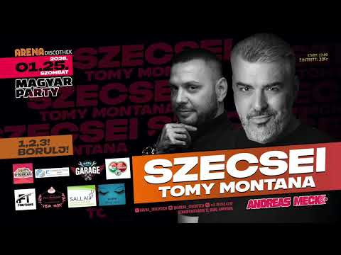 SZECSEI - Hungarian Party - Arena Discothek, Amriswil (CH) - 2025.01.25.