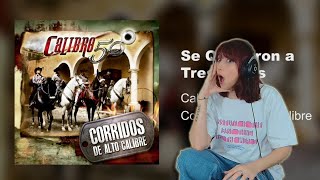 (REACCIÓN)Calibre 50 - Se Quedaron A Tres Pasos (Audio)