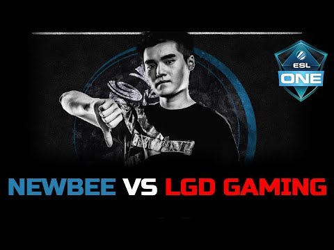 NEWBEE vs LGD - EPIC CHINESE BATTLE - SERIES OF THE DAY! ESL One Katowice Dota 2