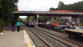 preview picture of video 'Amtrak 291 blasting through New Hamburg'