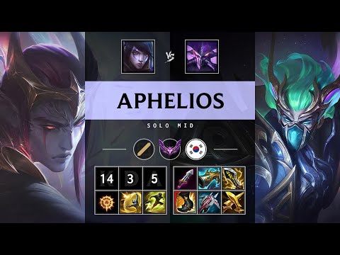 Aphelios Mid vs Kassadin - KR Master Patch 25.19