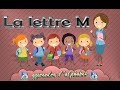 La lettre M - apprendre l'alphabet - Franais Maternelle - pour enfants - 2017