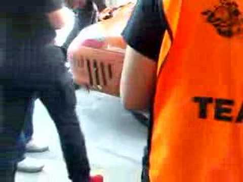 Nurburgring Racing Porsche in the pits ADAC 24h Rennen Cup