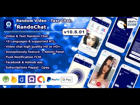 RandoChat - Random Video Chat Dating Android App
