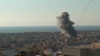 Explosions shake southern Beirut as Israel strikes Hezbollah