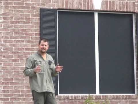 3rd YouTube video about what are solar screens