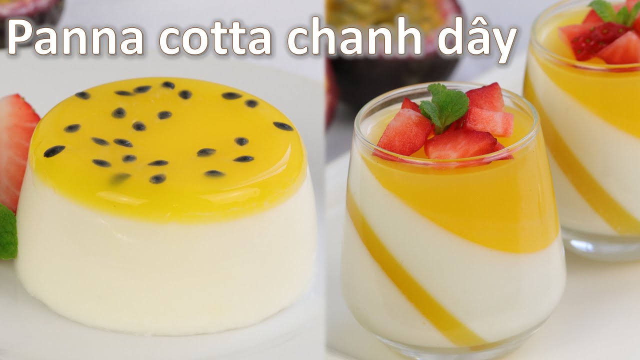 Làm Bánh Panna Cotta: Món Tráng Miệng Ý Hấp Dẫn