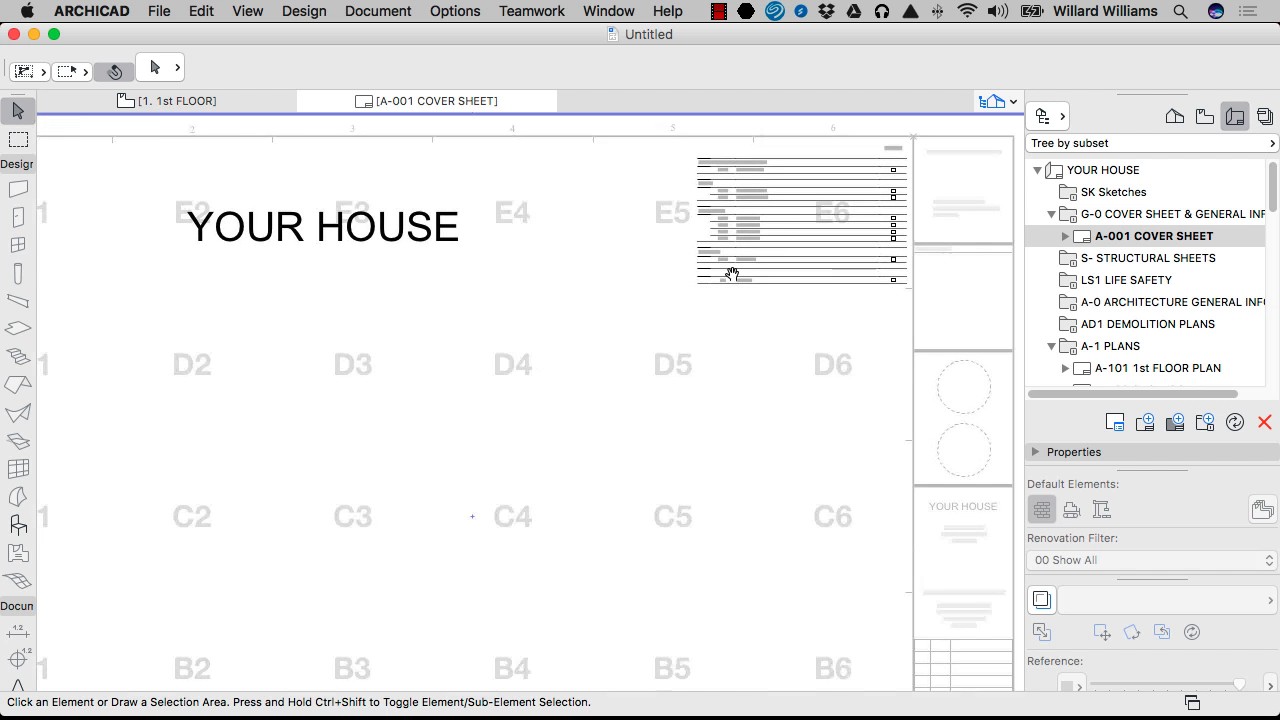 Archicad Basic Training (ABT) -  Module_001/Lesson_06: PROJECT INFORMATION