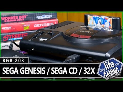 Sega Genesis, Sega CD, and 32X :: RGB203 / MY LIFE IN GAMING