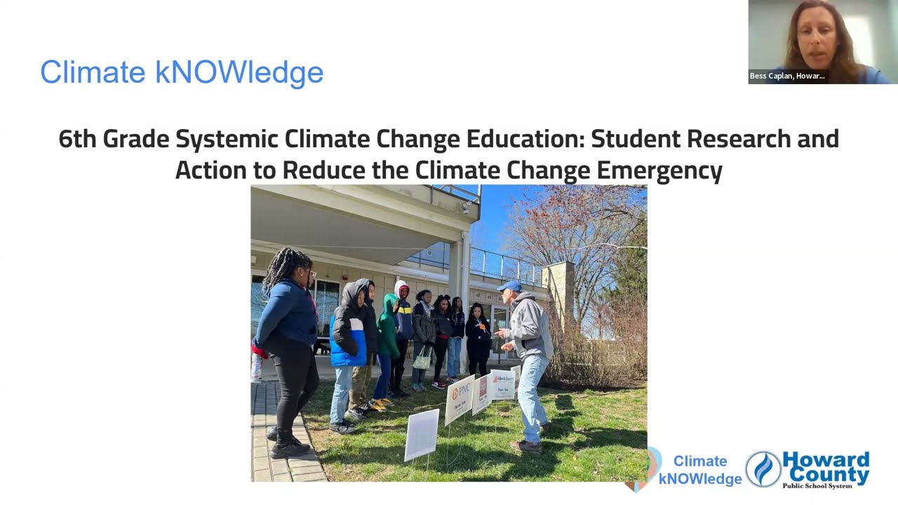 Climate kNOWledge: Systemic efforts of climate change/climate justice education (April 30, 2024)