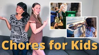 Chores Systems for Kids | Chores for Kids Ages 5-8 years old