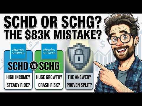 SCHD vs SCHG: The 70/30 Split That Beat Pure SCHD by $83K