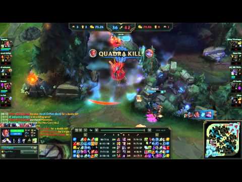 Pentakill by Targamas as Lucian