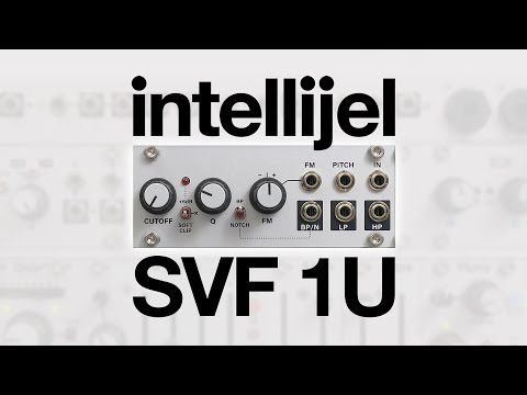Intellijel 1U SVF Filter 2020s - Silver image 4