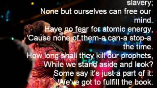 Anita Antoinette-Redemption Song-The Voice 7[Lyrics]