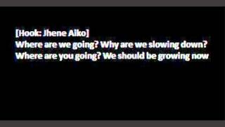 Kendrick Lamar - Growing Apart feat. Jhene Aiko (Lyrics on Screen)