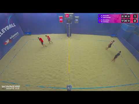12:15 A. Pasazhin / V. Tyshchenko - D. Korobkov / M. Anhelov 22.03.2023 | Winners Beach Volleyball