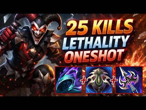 25 Kills Lethality Shaco - Season 16 Flex Ranked [League of Legends] Full Gameplay - Infernal Shaco