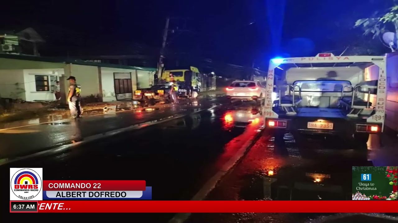 TRAILER TRUCK NAIDUNGPAR  TI MAYSA NGA ALAD IDIAY SAN VICENTE