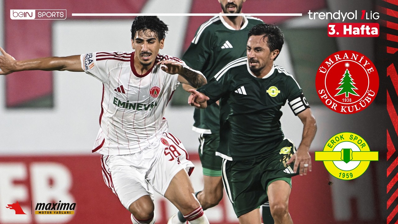 Ümraniyespor - Esenler Erokspor | 3. Hafta Maç ÖZETİ | Trendyol 1. Lig - 2026/27