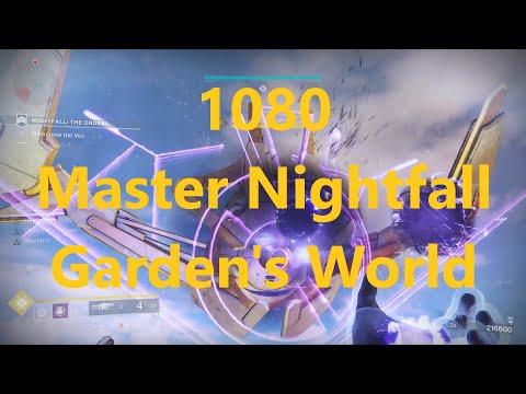 1080 Master Nightfall Garden's World | Season of Arrivals