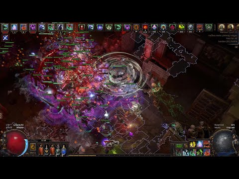 [Path of Exile] Endless Heist Iron Mass Skeletons and Company