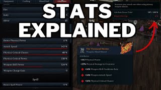 Stats and Stat Caps Explained - V Rising 1.1