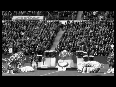 Robert Enke (†32) Stephan Weil Trauerrede (AWD Arena Hannover)