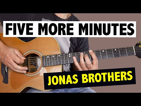 Jonas Brothers - Five More Minutes // Guitar Tutorial + FREE TAB