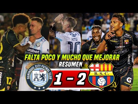 HAY EQUIPO pero FALTA MEJORAR! BARCELONA SC VS GUAYAQUIL CITY (2-2) - RESUMEN! DÍAZ y la LEY DEL EX