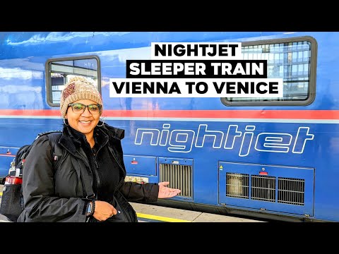 Nightjet Sleeper Train Vienna to Venice in Double Deluxe Room