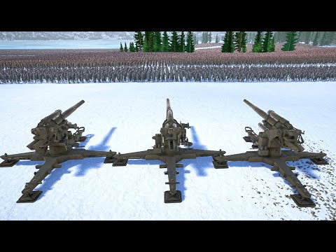 Humanity Super heroes attack on Evil ARMY in the Iceland - Ultimate Epic Battle Simulator 2 UEBS 2