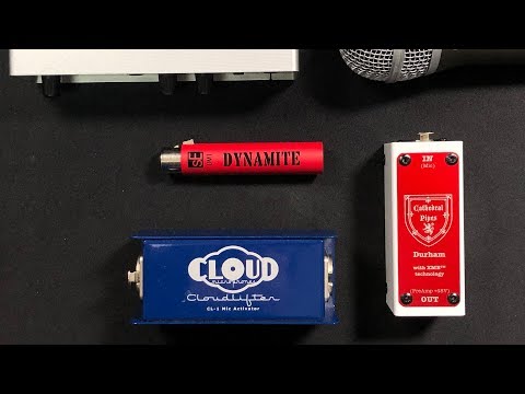 sE Electronics Dynamite DM-1 vs Cloudlifter CL-1 vs Cathedral Pipes Durham