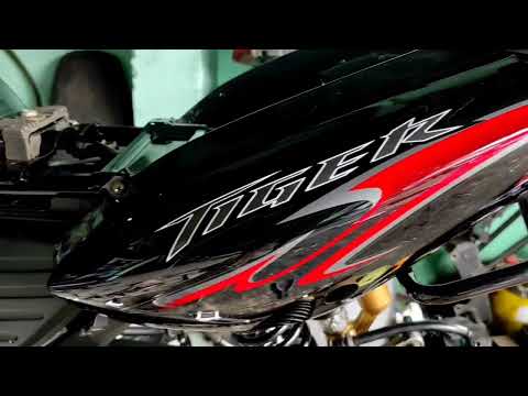 85% HONDA TIGER.. #hondatiger #repaint #restoration