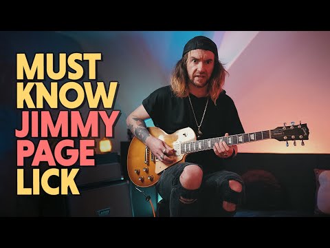 Let's learn this awesome Jimmy Page guitar lick