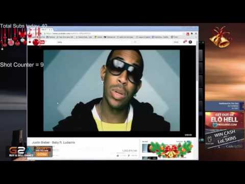 Gosu singing drunk part 2 - Baby (Stream 24/12/2015)