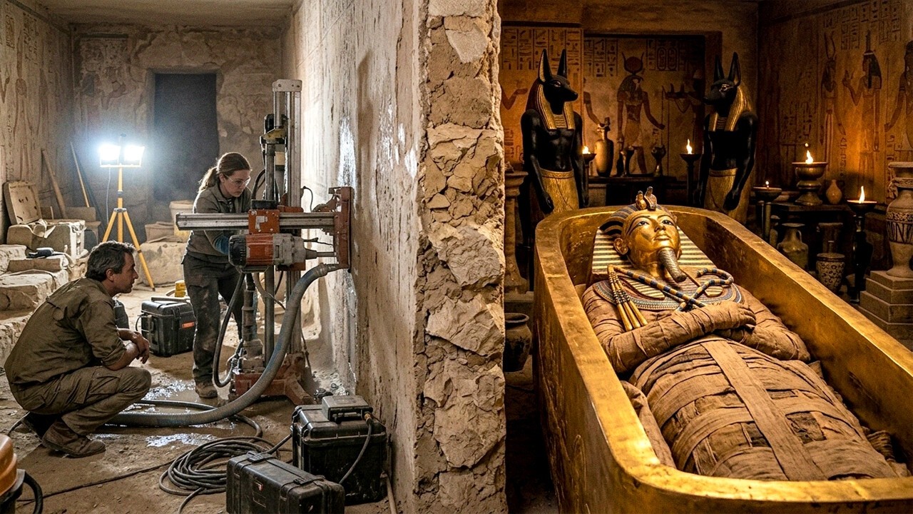 Secret Door in Tutankhamun's Tomb Just Found!