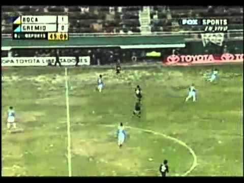 boca 3 gremio 0 final ida compa libertadores 2007