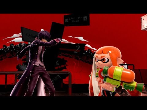 Super Smash Bros. Ultimate: Offline: Carls493 (Inkling) Vs. Gible (Joker) *2*