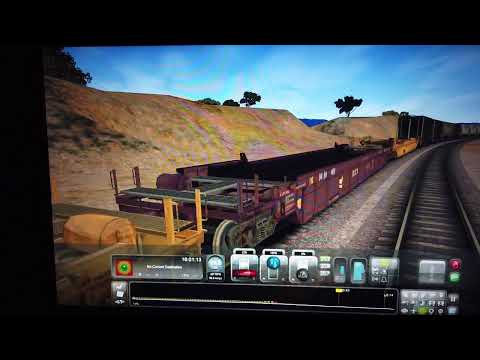 MongoTV_10900 - Mongo Games - Train Simulator - DANSK - Del 230 - Canjun Pass - Langt Godstog
