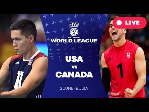 Estados Unidos [Voleibol] 1 vs Canadá [Voleibol] 3 - 08/07/2017