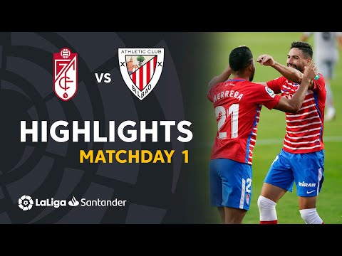Highlights Granada CF vs Athletic Club (2-0)