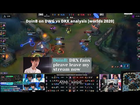 [ENG SUB] FPX DoinB on DWG vs DRX analysis! DoinB: DWG won it even without trying!!! [Worlds 2020]