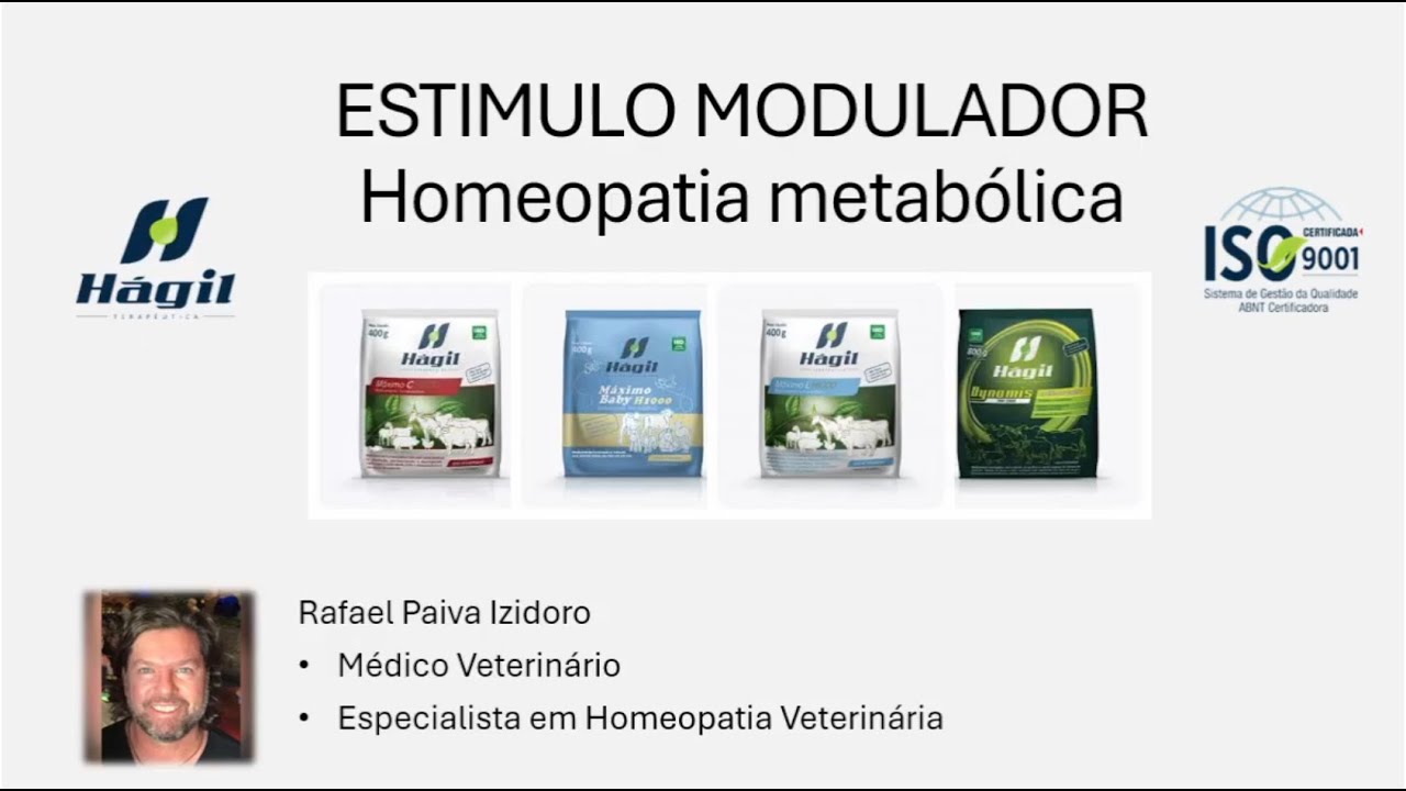 Vídeo Aula - Homeopatia Metabólica e seu Estimulo Modulador